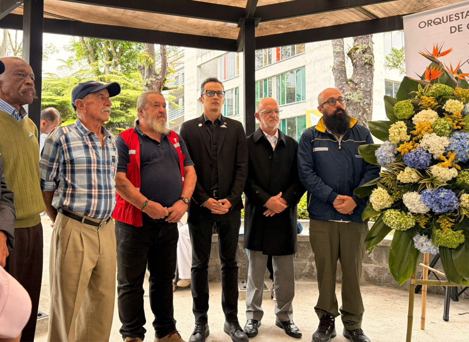 Homenaje a los estudiantes de Geología de la Universidad de Caldas fallecidos en Armero.