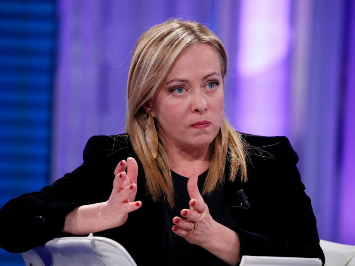 Giorgia Meloni invitó a Volodimir Zelensky a Roma