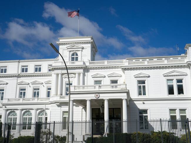 Embajada de Estados Unidos en Hamburgo. FOTO: Getty Images.