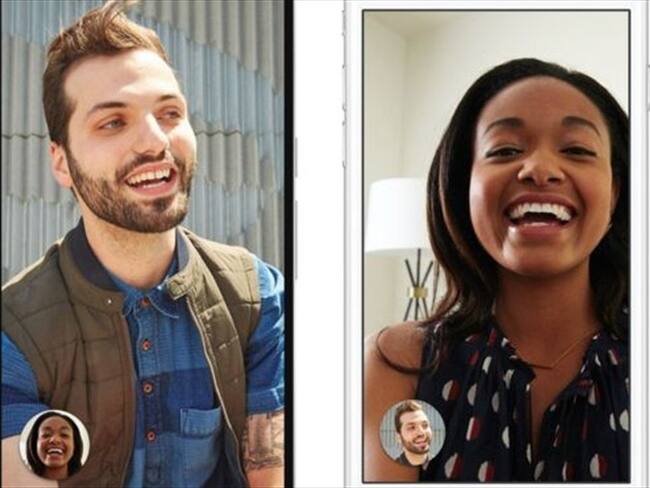 Duo, la nueva aplicación de videollamadas que Google anunció en mayo, ya es una realidad. . Foto: BBC Mundo