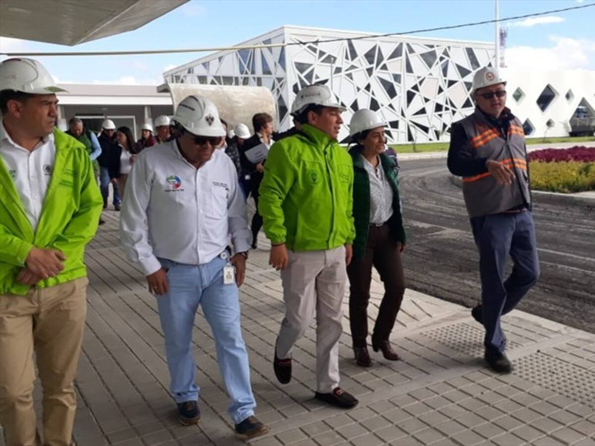 DNP verificó obras del terminal de transporte de Tunja