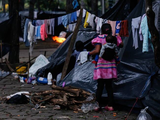 Indígenas Embera / Colprensa - Camila Díaz