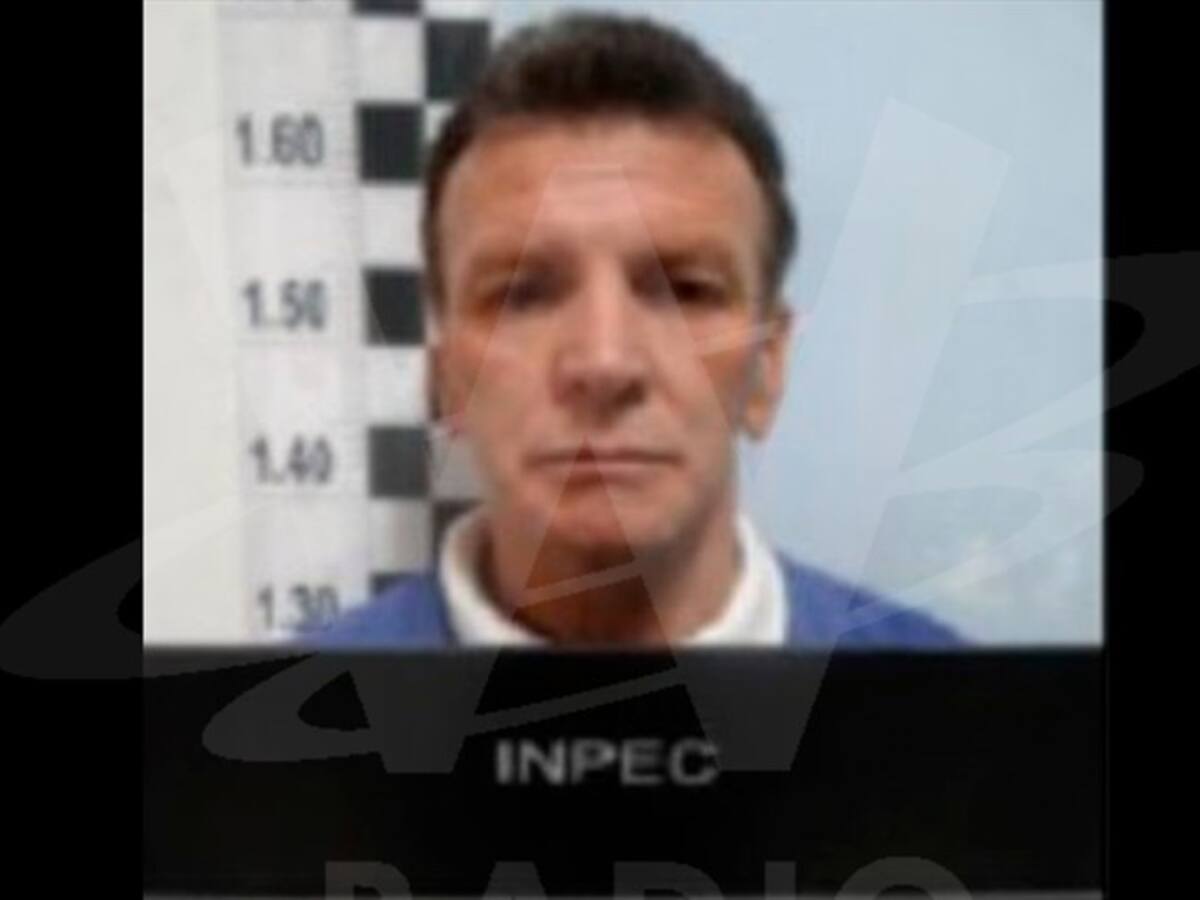 La primera imagen en prisión del expresidente de Saludcoop, Carlos Palacino