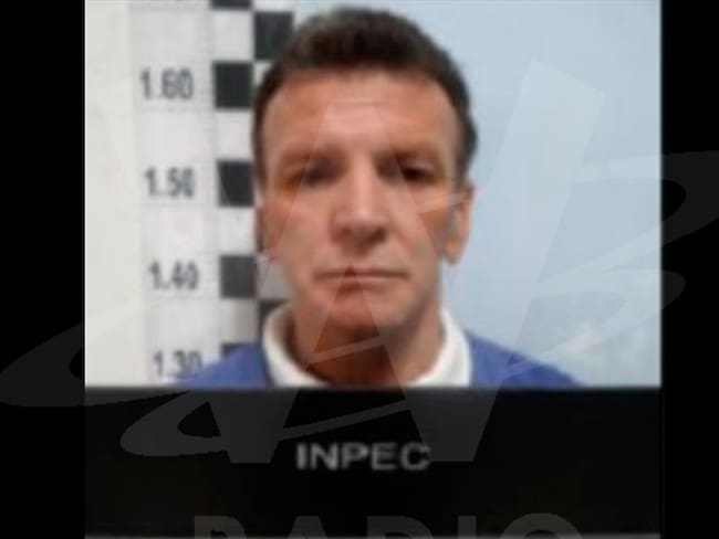 La primera imagen en prisión del expresidente de Saludcoop, Carlos Palacino. Foto: Colprensa