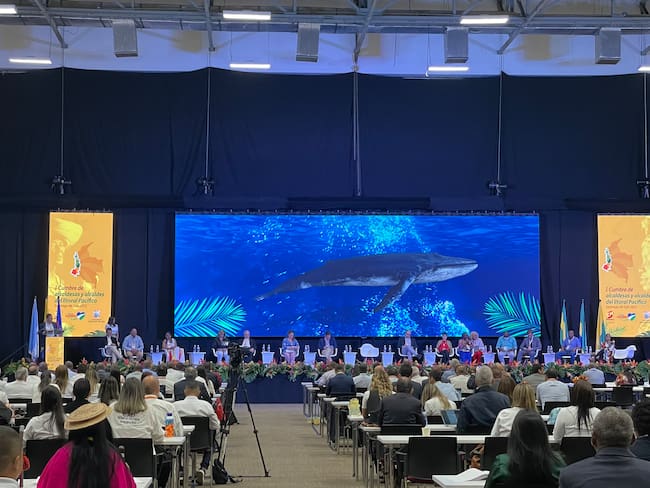 Cumbre de alcaldesas y alcaldes del Pacífico Colombiano. Foto: W Radio.