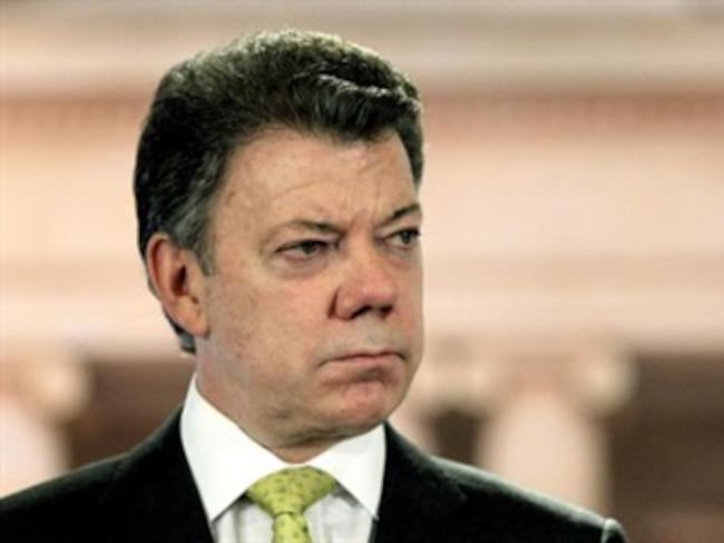 Imagen favorable del presidente Santos es del 65,46 por ciento