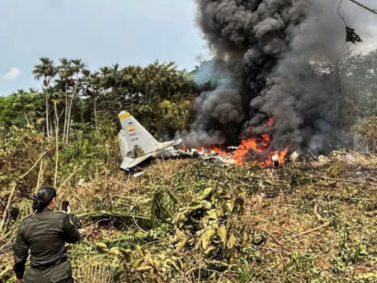Armada Nacional desplegó más de 450 hombres tras accidente aéreo en Putumayo: zona sigue acordonada