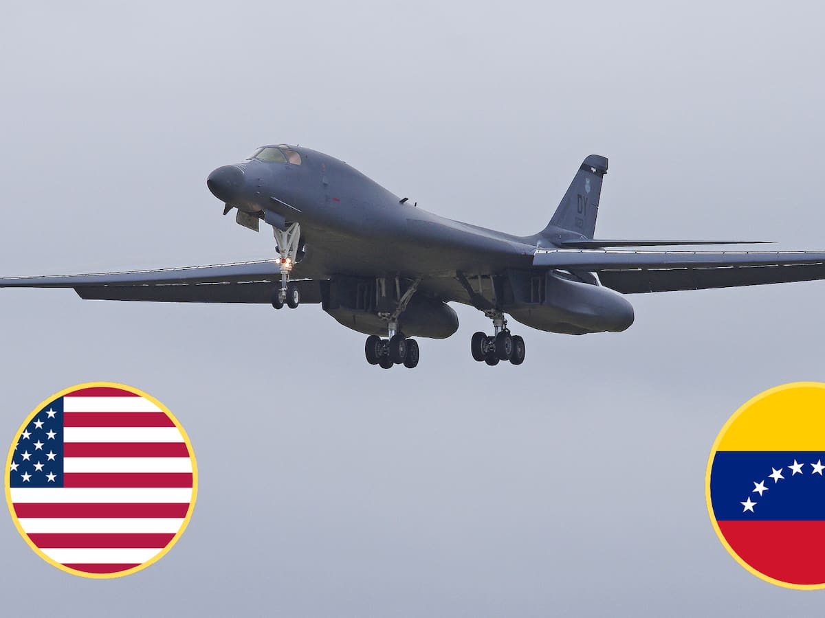 Bombardero de EE.UU. se acercó a Venezuela, pero Trump afirmó que es “falso”