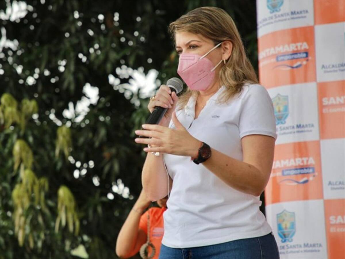 Alcaldesa de Santa Marta niega haber brindado apoyo a la Reforma Tributaria