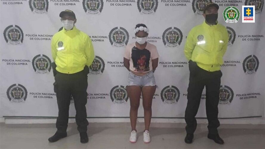 Un juez emitió sentencia condenatoria en contra de María Angélica Gómez Isidro, alias 'Paraca Loca' o 'Yesenia', implicada en el homicidio de la defensora de derechos humanos María del Pilar Hurtado. Foto: Fiscalía General de la Nación