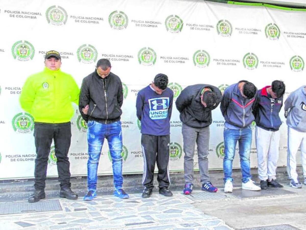Juez dejó en libertad a 9 presuntos miembros de la banda ‘Los Rolex’