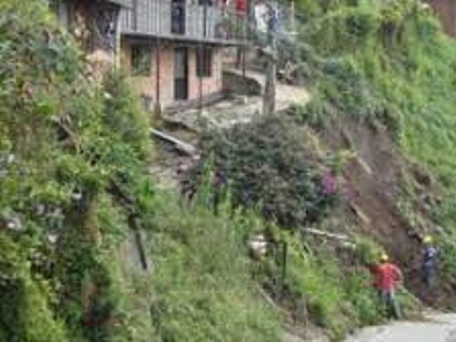 Hijo por poco mata a su padre en la vereda Mateguadua en Manizales. Foto: Tomada de Corpocaldas.