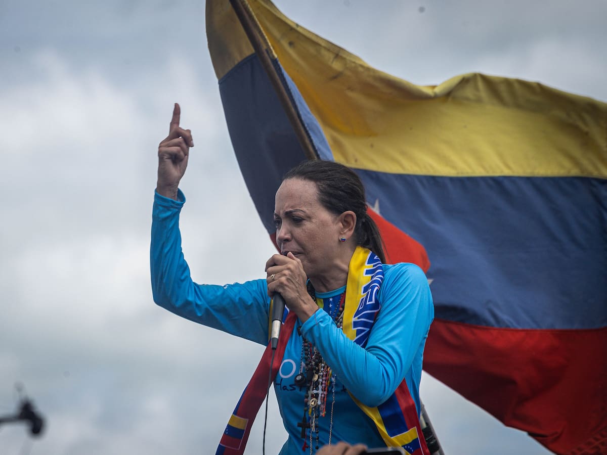 María Corina Machado: “Nosotros no aceptamos el chantaje” del Gobierno ni del oficialismo
