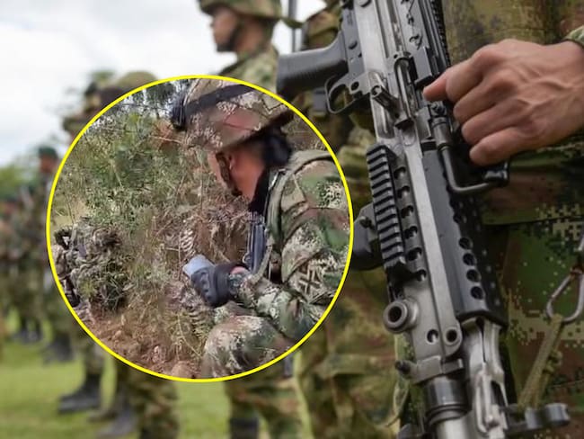 Ejército en el operativo | Foto: Captura de pantalla