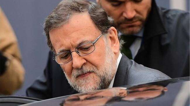 Mariano Rajoy estuvo en Bruselas, Bélgica, esta semana, para una reunión de la Unión Europea.. Foto: BBC Mundo