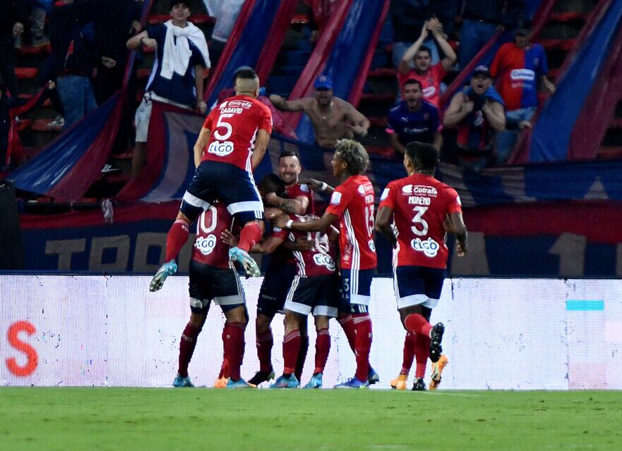 Cuadrangulares de la Liga BetPlay: Medellín derrotó a Equidad con dos golazos. Foto: Colprensa.