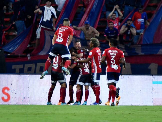 Cuadrangulares de la Liga BetPlay: Medellín derrotó a Equidad con dos golazos. Foto: Colprensa.