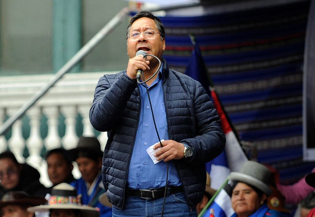 Luis Arce. I Foto: JORGE BERNAL/AFP via Getty Images-