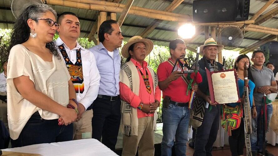 Congreso sesionó en el Cauca pese a advertencia de falta de garantías de seguridad. Foto: Erika Rebolledo La W