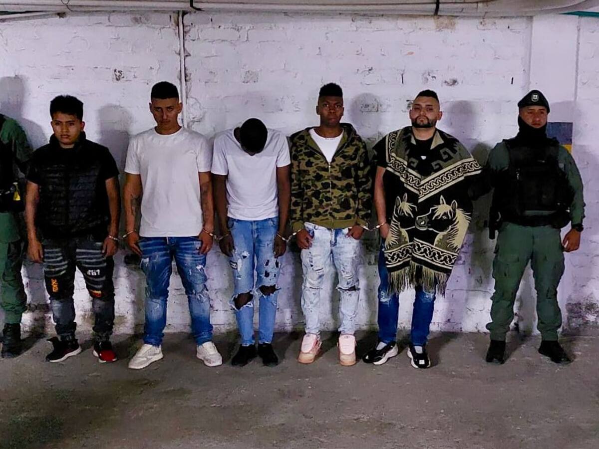 Cinco presuntos disidentes de las Farc fueron capturados en Popayán