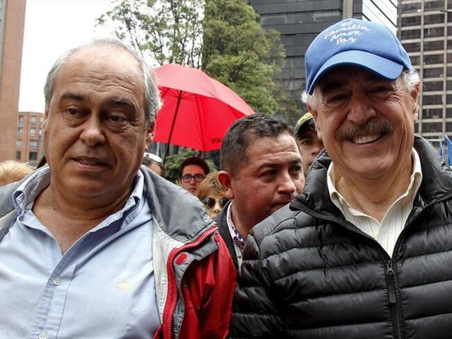 Andrés Pastrana buscará revivir su partido político | Camilo Gómez, ex Comisionado de Paz (Izq) y Andrés Pastrana, expresidente. Foto: Colprensa