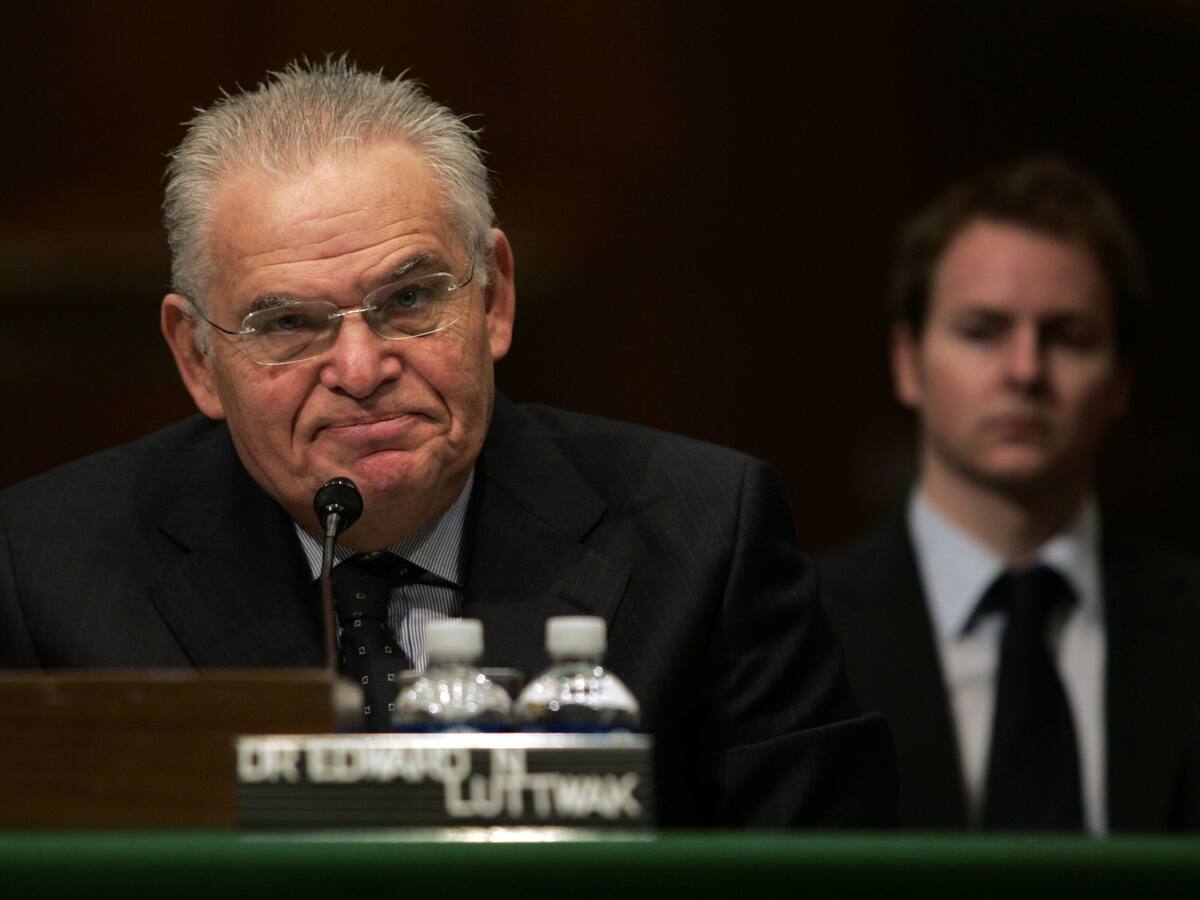 La ONU no solucionó ningún problema y tampoco una guerra con Rusia: Edward Luttwak