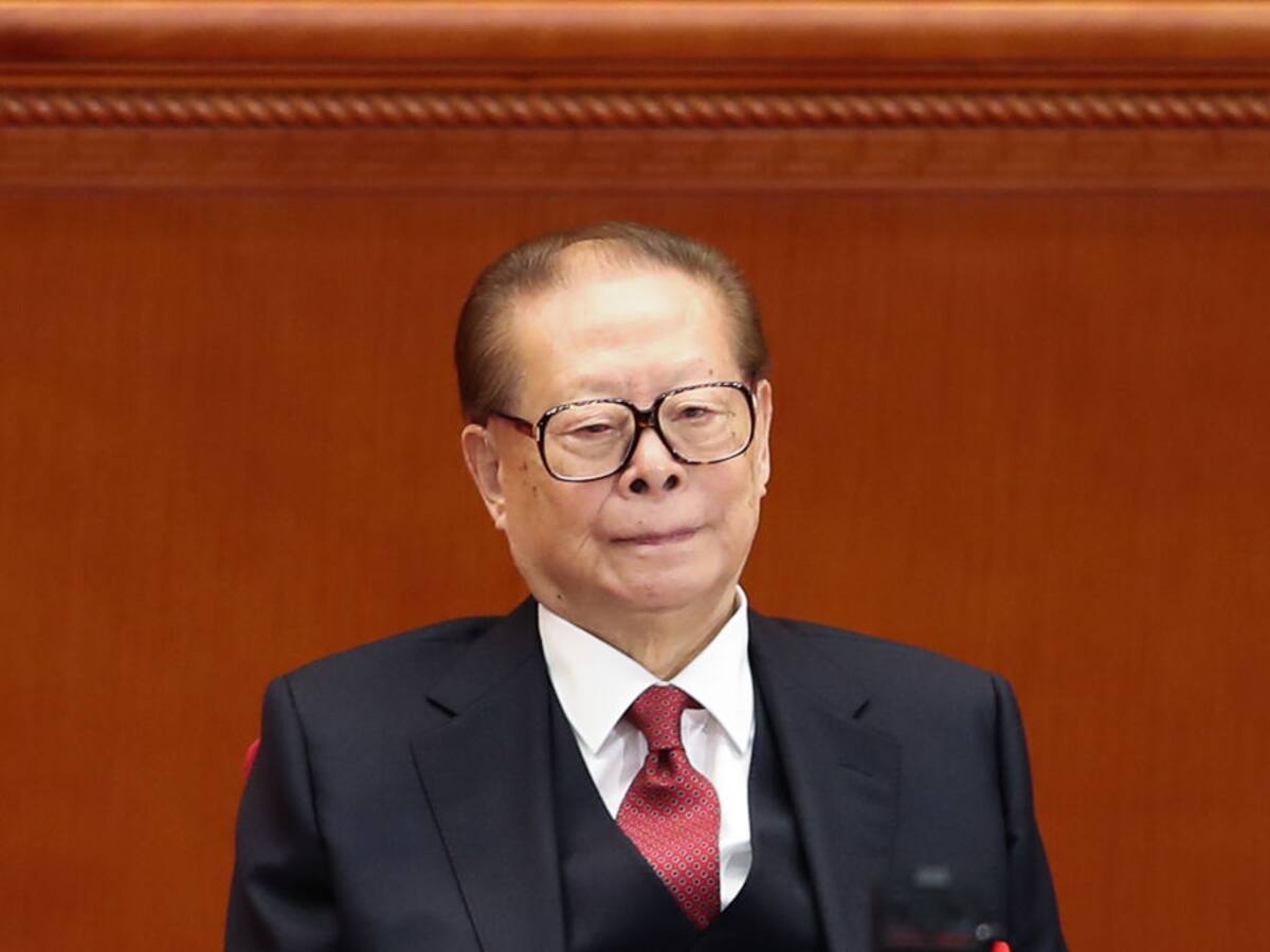 Murió expresidente de China Jiang Zemin a los 96 años