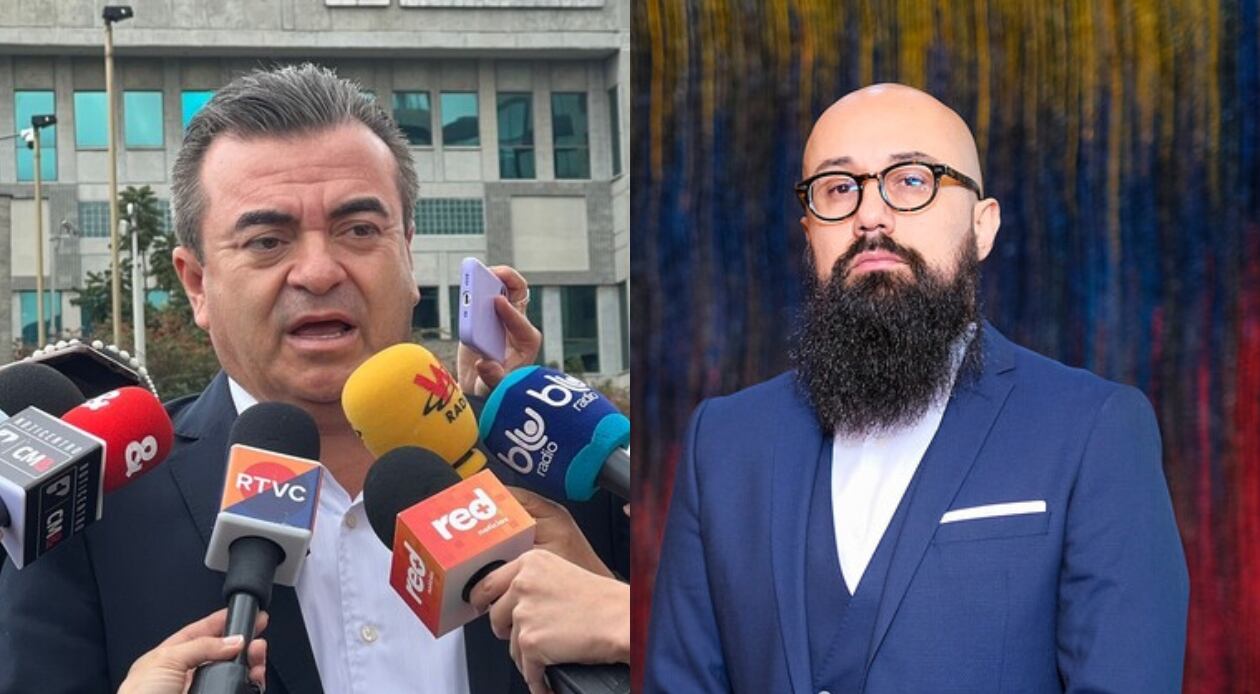 Olmedo López y Carlos Carrillo. Foto: Colprensa.