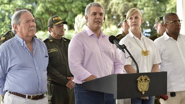 Capos que regresaron al país a delinquir serán capturados: Presidente Duque. Foto: Presidencia