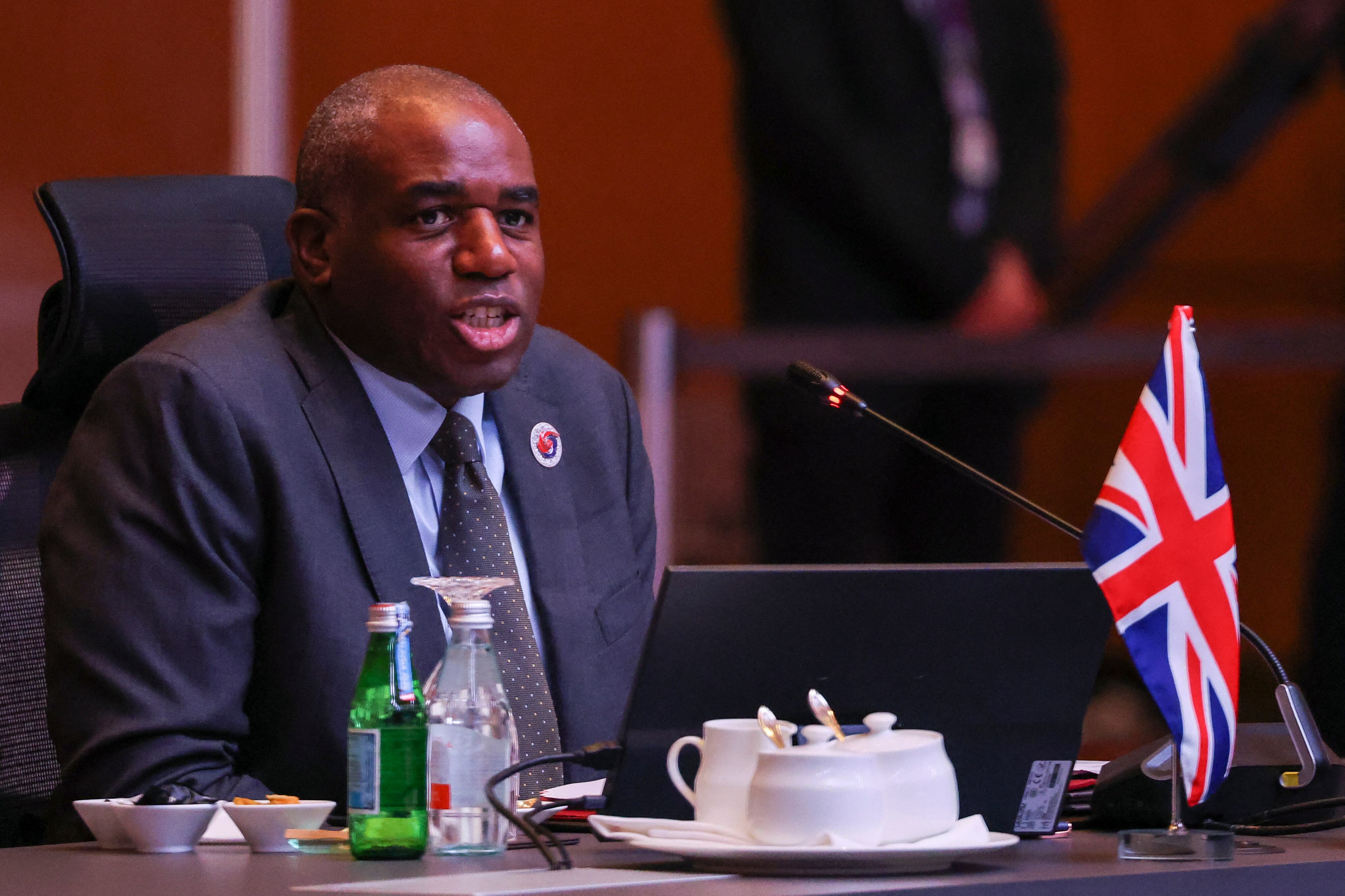 David Lammy. Foto: FAZRY ISMAIL/POOL/AFP via Getty Images.