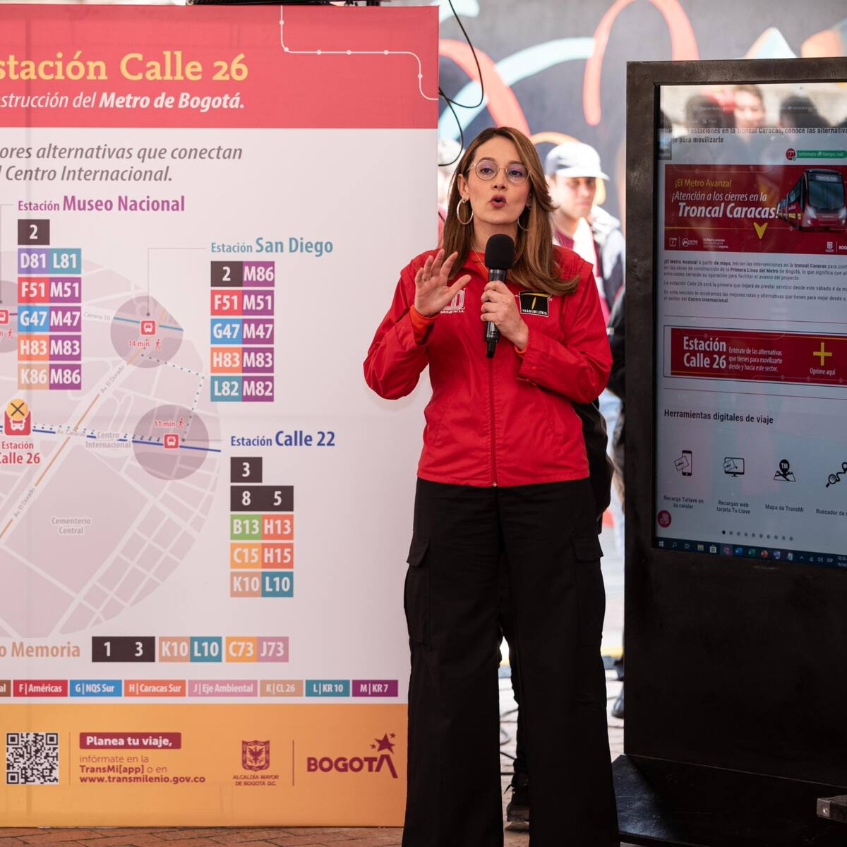 Estación Calle 26 de Transmilenio cerrará el 4 de mayo por obras del Metro