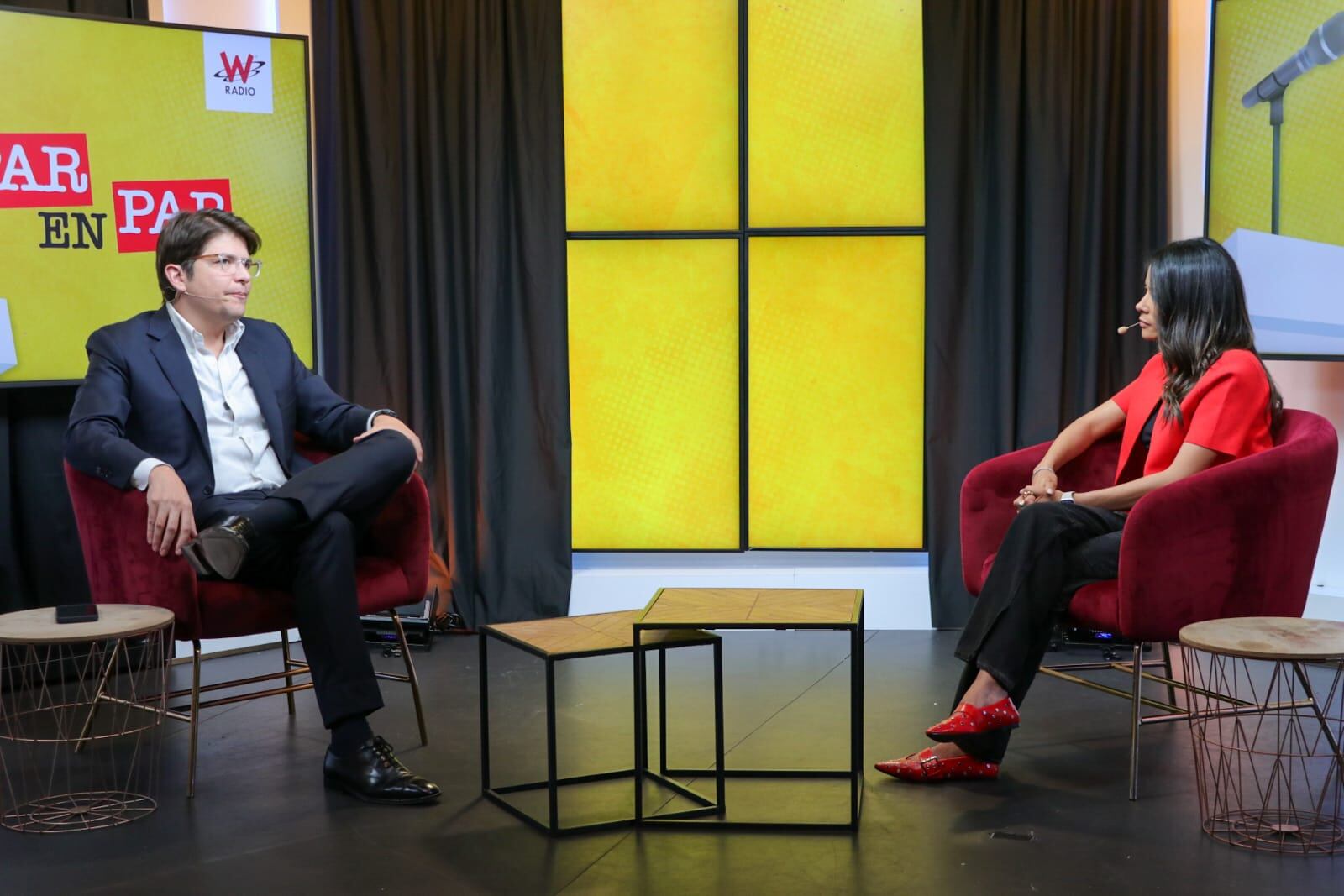 Miguel Uribe en De Par en Par | Foto: W Radio