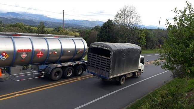 Habilitada vía Panamericana tras protestas de comunidades en Cauca. Foto: Redacción W Radio