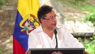 Gustavo Petro. Foto: Captura de pantalla, Presidencia