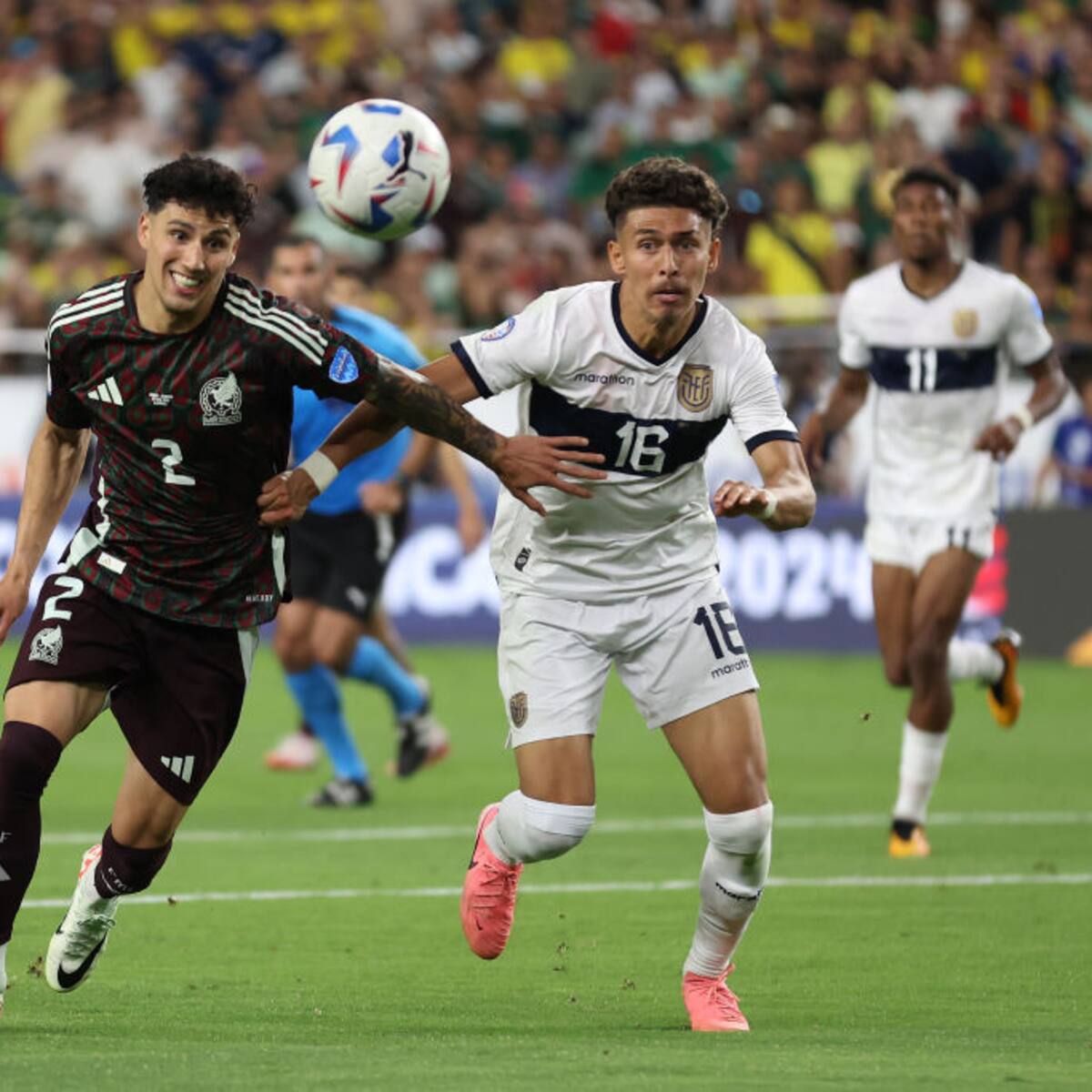 Ecuador igualó 0-0 con México y avanzó a cuartos de final por diferencia de gol