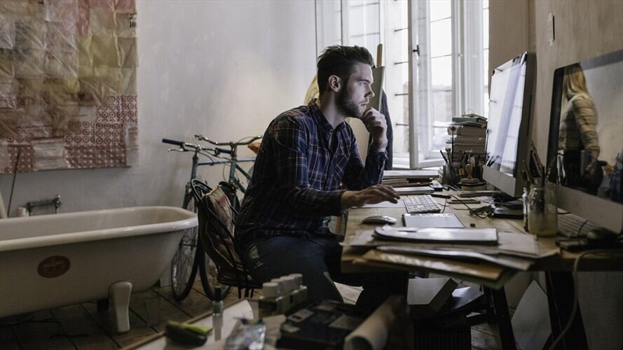 ¿Usted puede teletrabajar? La realidad del país ante la emergencia del coronavirus (Covid-19). Foto: Colprensa