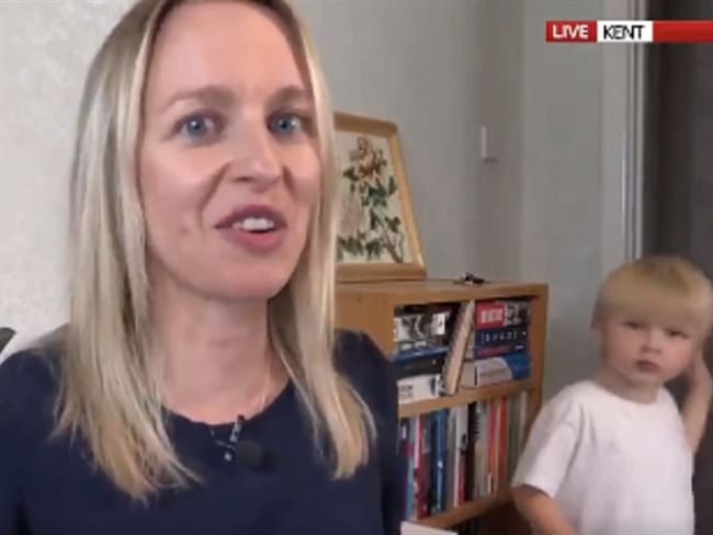 Deborah Haynes, periodista de Sky News. Foto: Captura de pantalla