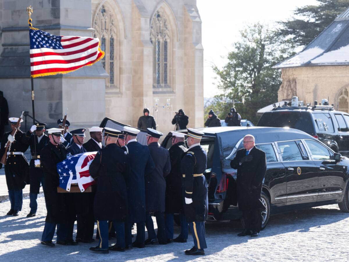 Estados Unidos inició jornada de luto nacional por el funeral de Jimmy Carter