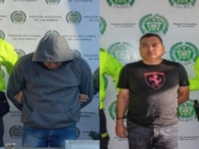 Capturan en Colombia a dos narcotraficantes pedidos en extradición por EE.UU. y Perú. Foto: Fiscalía.