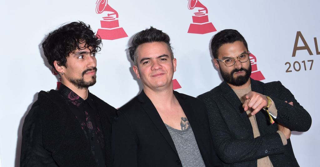 Diamante Electrico arrives for the Latin Recording Academy Person of the Year gala/ (Photo credit should read VALERIE MACON/AFP via Getty Images)