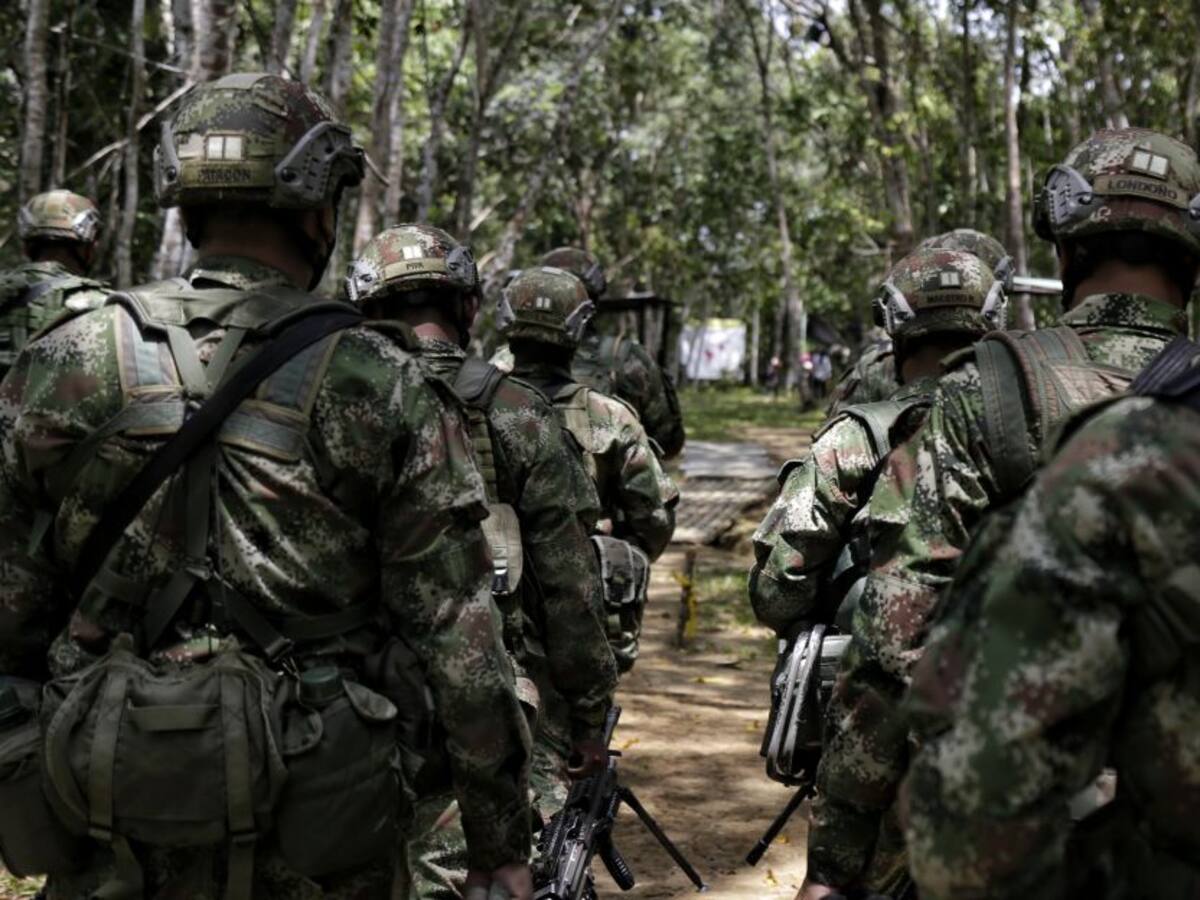Golpe contra disidencia de las Farc acusada de atacar a seis militares en el Cauca