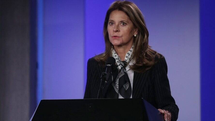 La vicepresidenta Marta Lucía Ramírez. Foto: Colprensa