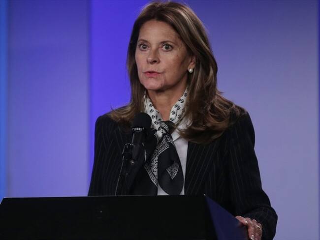 La vicepresidenta Marta Lucía Ramírez. Foto: Colprensa