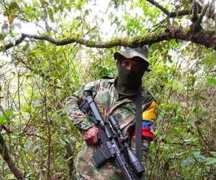 Alias 'Caicedo', capturado en el norte del Cauca. Crédito: Policía Cauca.