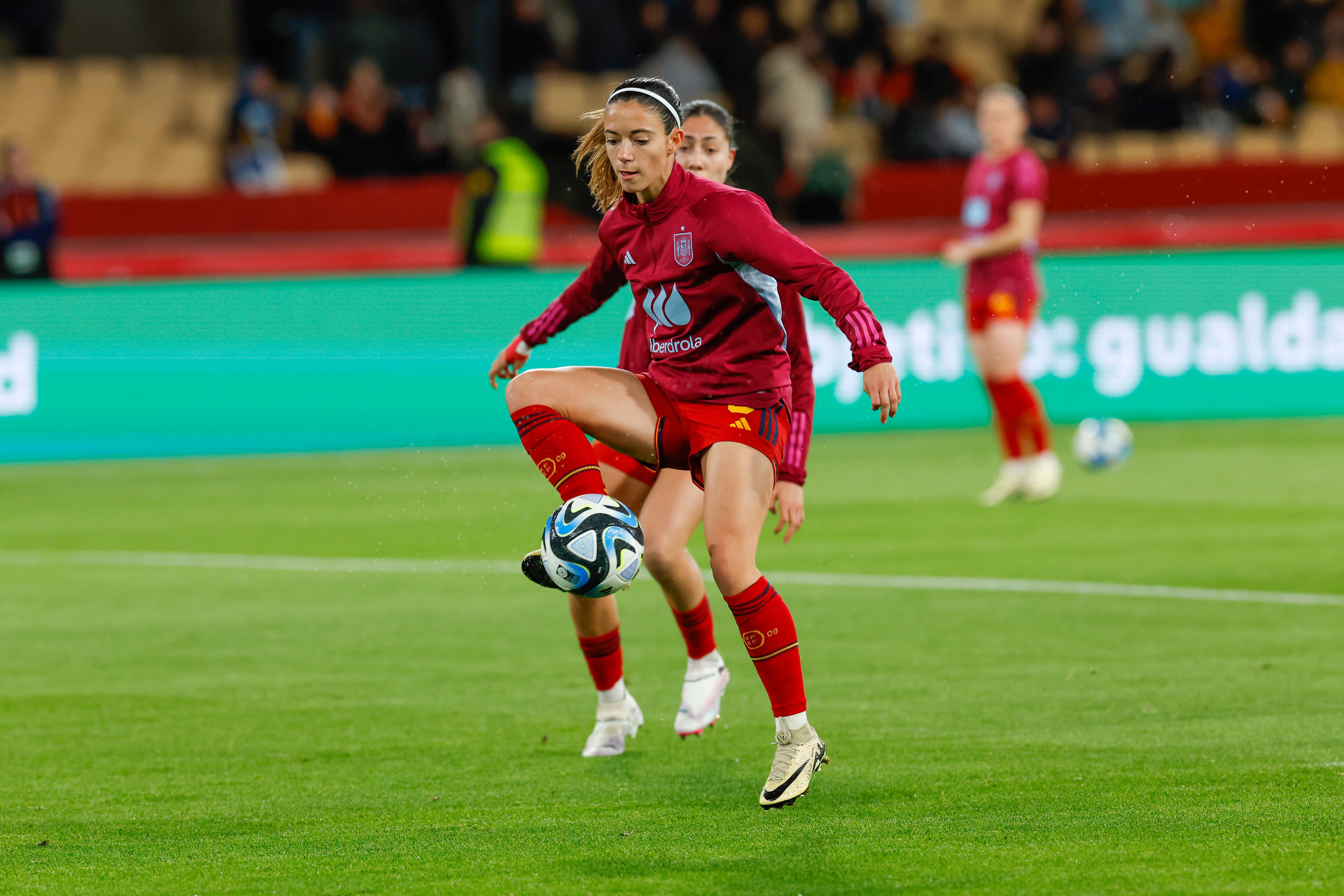 Aitana Bonmatí, jugadora selección española. Foto: EFE/Julio Muñoz.