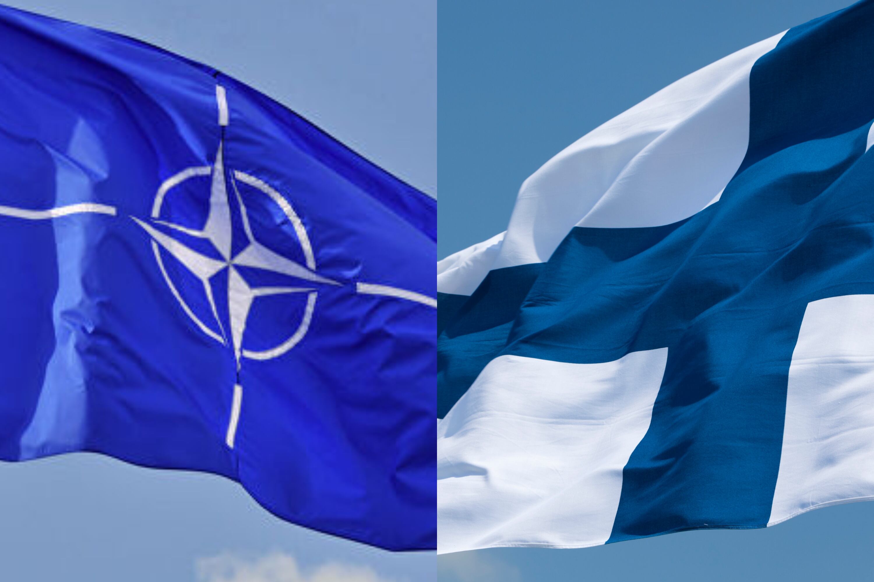 Banderas de OTAN y Finlandia | Fotos: GettyImages