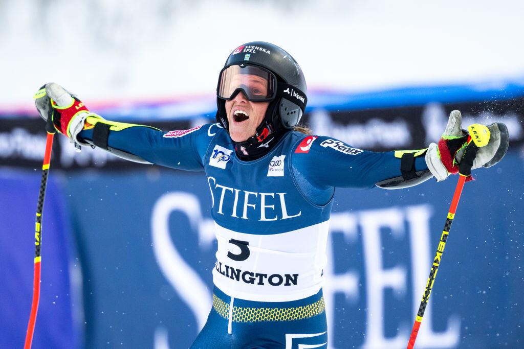 30/11/2024. Sara Hector. I Foto: Dustin Satloff/U.S. Ski and Snowboard/Getty Images.