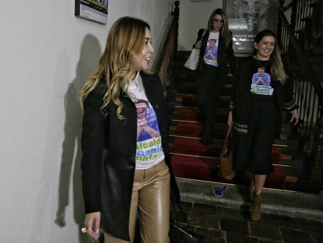 Terna del movimiento político independientes del Alcalde suspendido de Medellín Daniel Quintero. Foto: Colprensa.