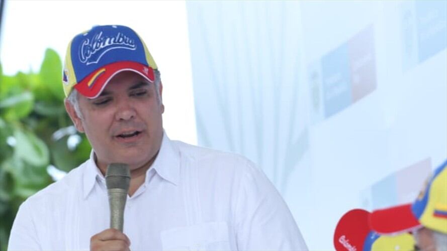 Duque defiende ley de financiamiento. Foto: La Wcon Julio Sánchez Cristo