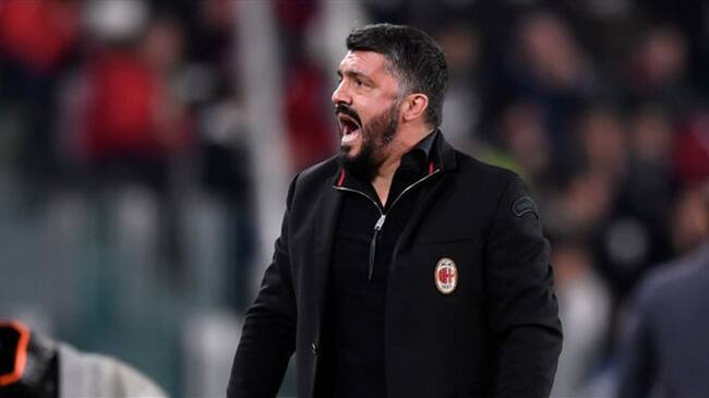 Genaro Gattuso es el nuevo técnico del primer equipo . Foto: Getty Images